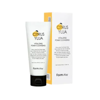 Farmstay Citrus Yuja Vitalizing Foam Cleansing