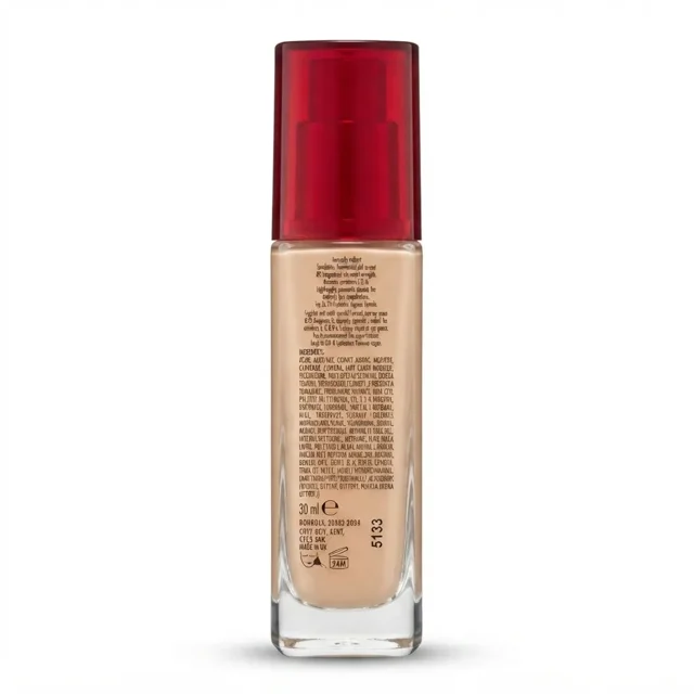 Bourjois Paris Healthy Mix Clean & Vegan Foundation – 51W Light Vanilla (Vanille Clair)