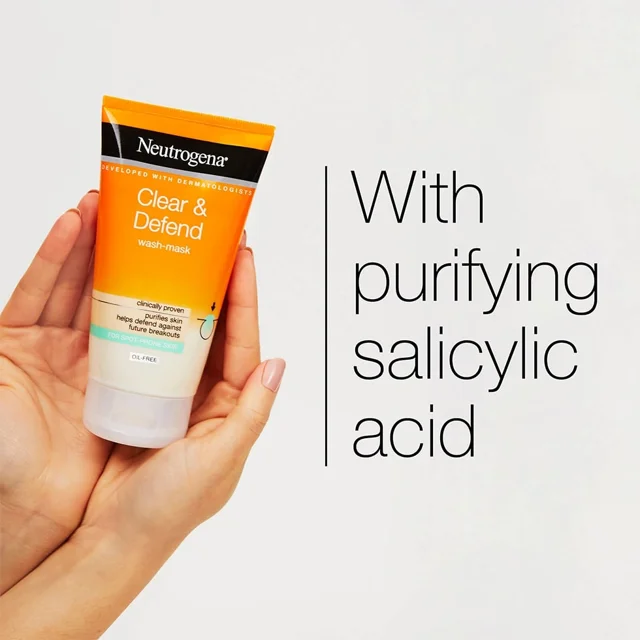 NEUTROGENA Clear & Defend Wash-Mask